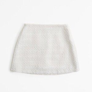The A&F Scarlett Tweed Mini Skort